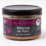 Rillettes de Porc au cidre breton du Maître artisan charcutier traiteur Roland Denoual