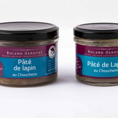 Pâté de lapin au Chouchen du Maître artisan charcutier traiteur Roland Denoual