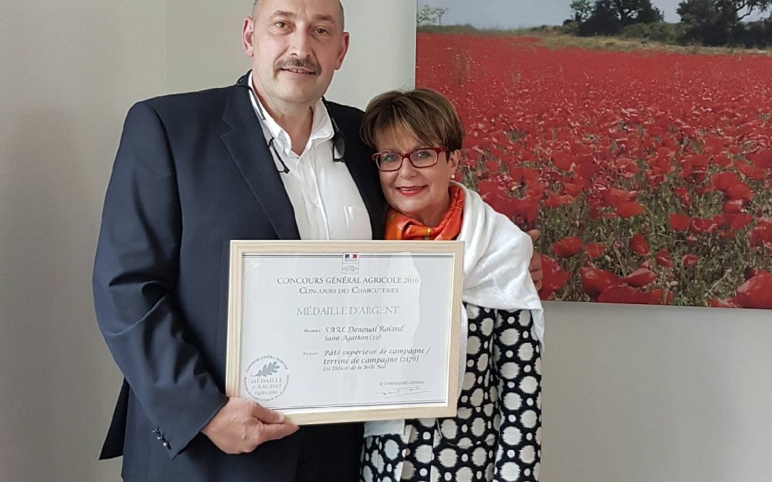 Remise de la Médaille d’argent à Rennes