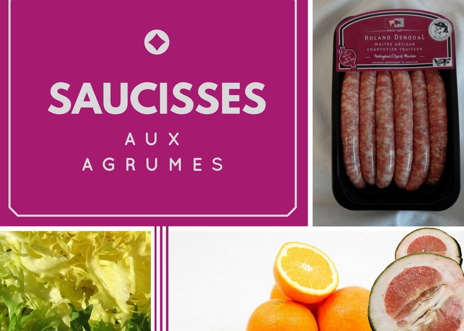 Saucisses aux agrumes