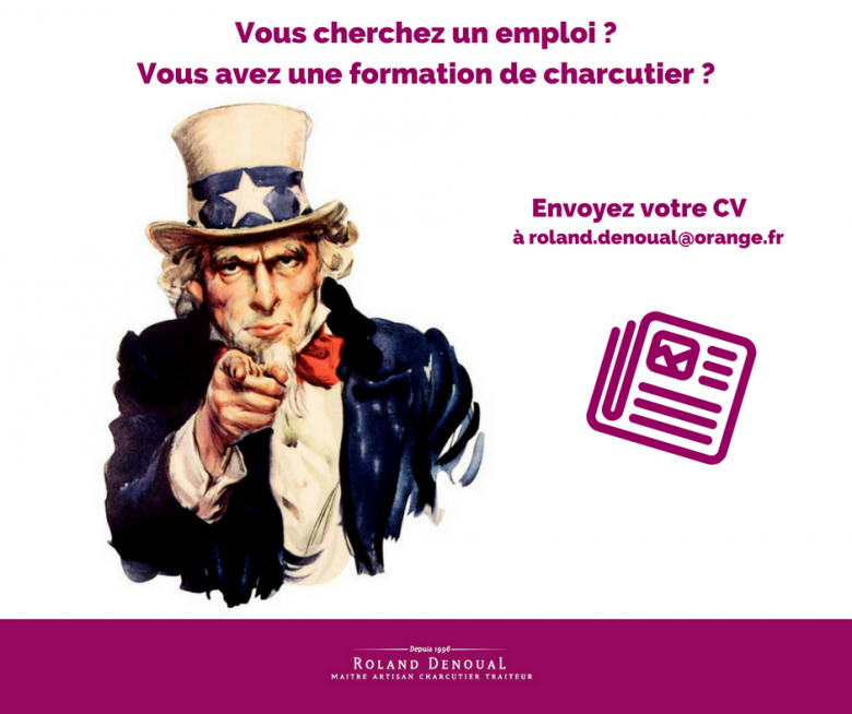 offre emploi charcutier