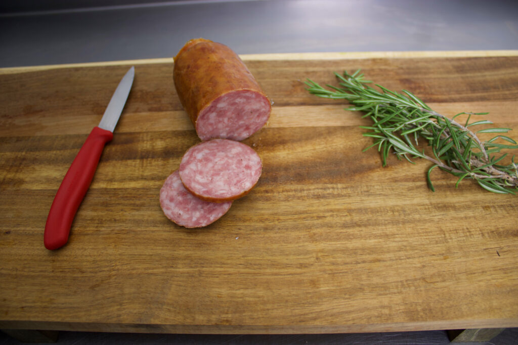 Saucisson Cuit à l&rsquo;Ail Fumé
