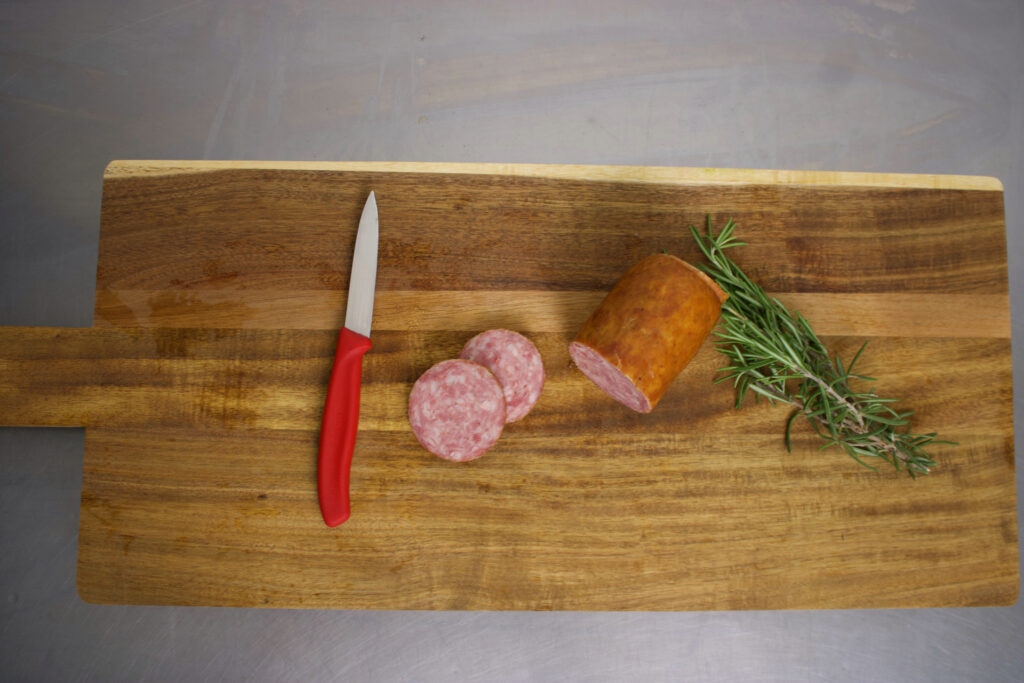 Saucisson Cuit à l&rsquo;Ail Fumé