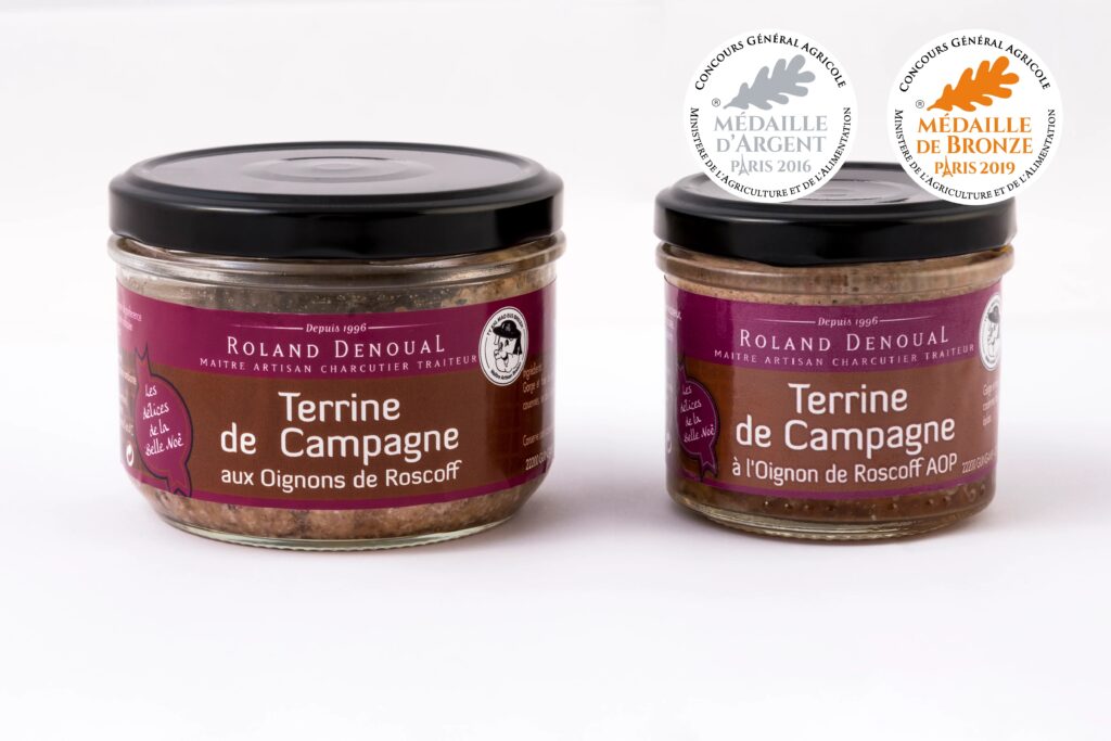 Terrine de Campagne à l&rsquo;Oignon de Roscoff AOP
