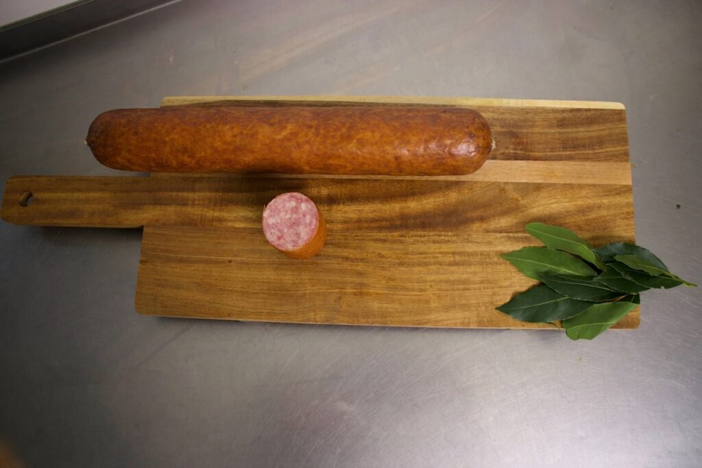 Saucisson Cuit à l&rsquo;Ail Fumé