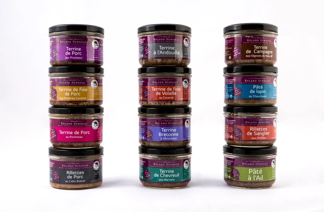 Photo de famille de nos terrines